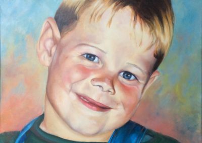 Thijs, 2019, olieverf op doek, 70:70 cm, in opdracht