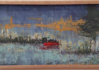 verdwaald 1, acryverf +decoratieverf, verkocht